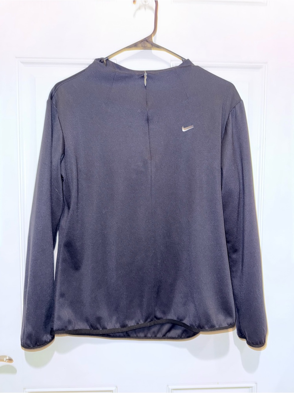 Nike black Zip-Front Athletic Jacket